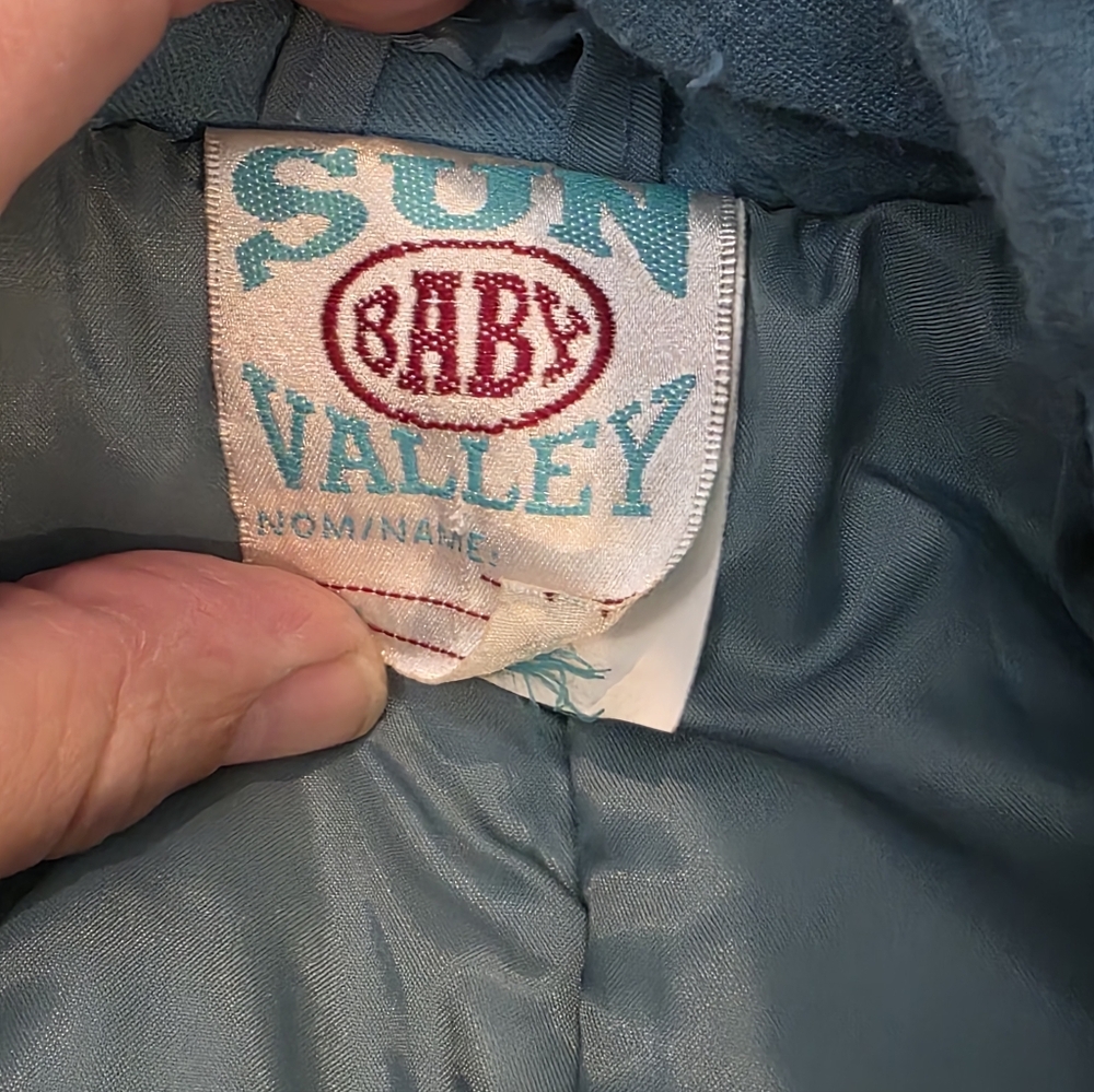 Vintage 90's Baby Snowsuit Size 12 Months With Matching Hat - Picture 8 of 9